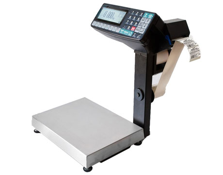 Фасовочные весы-регистраторы (печать этикеток и чеков, подмотка ленты) МАССА МК 15 кг 340х245